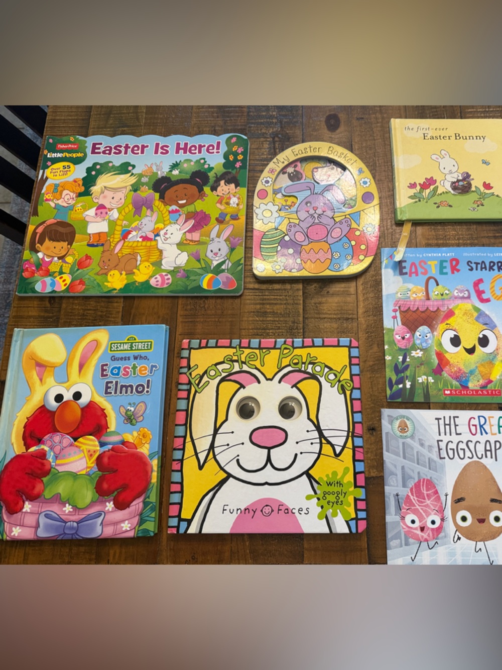 Easter Board Book Collection for Kids - Colorful Spring Easter Toys